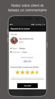 Coursa Chauffeur android App screenshot 1