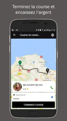 Coursa Chauffeur android App screenshot 2