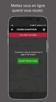 Coursa Chauffeur android App screenshot 4